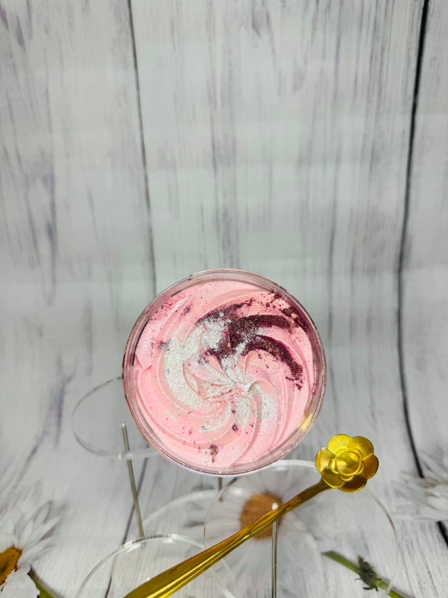 Strawberry & champagne body butter
