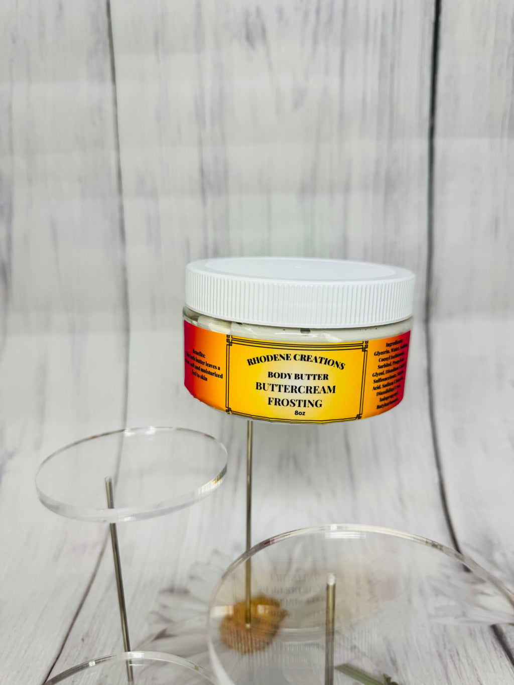 Buttercream frosting body butter