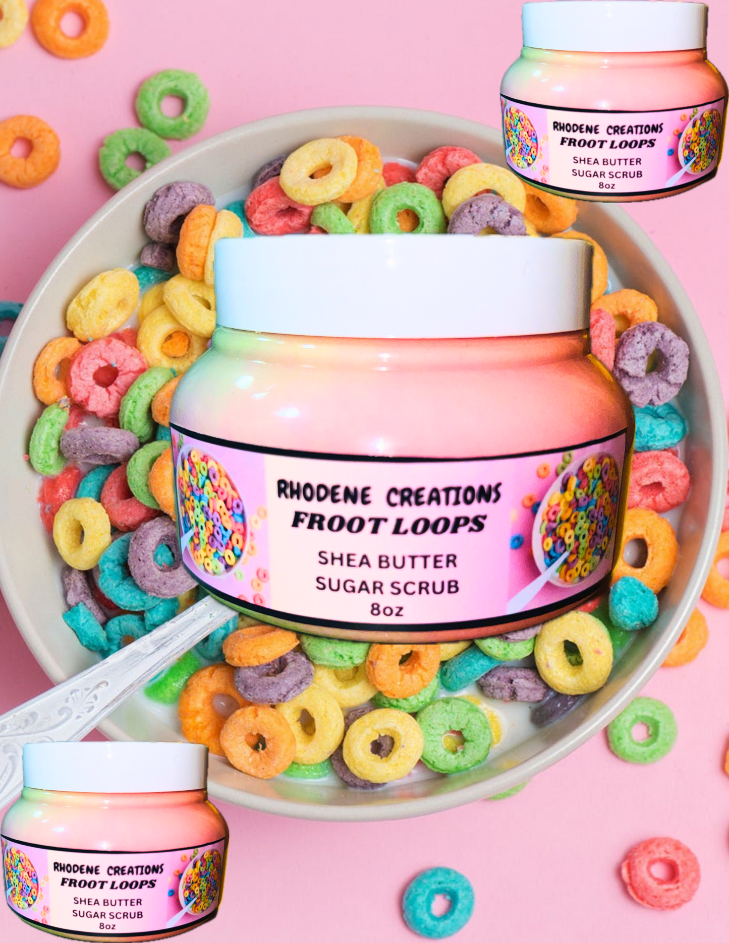 Froot loos body scrub