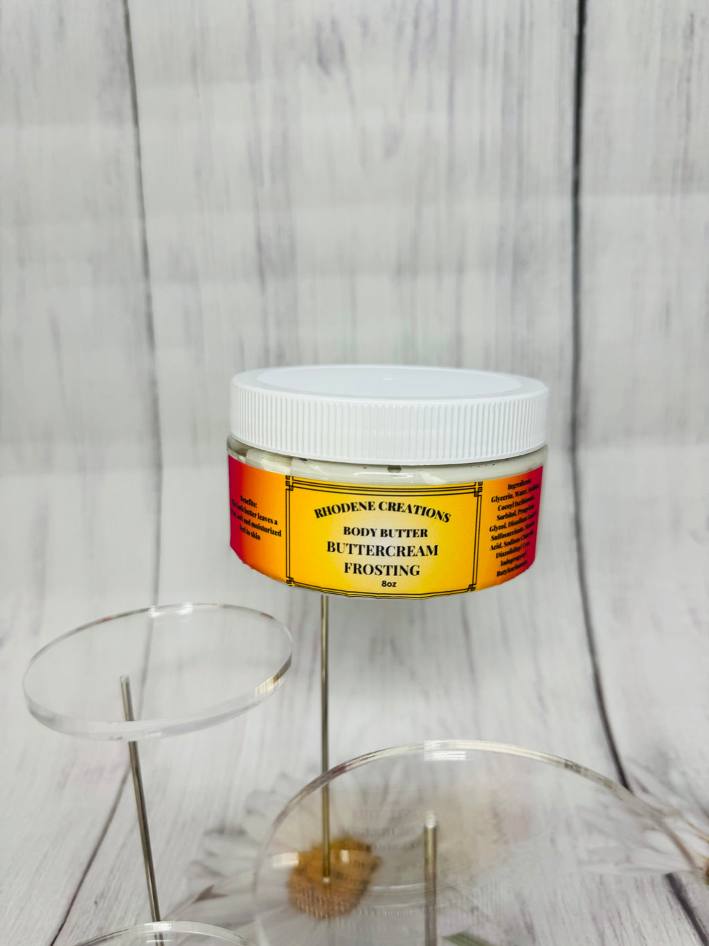 Buttercream frosting body butter