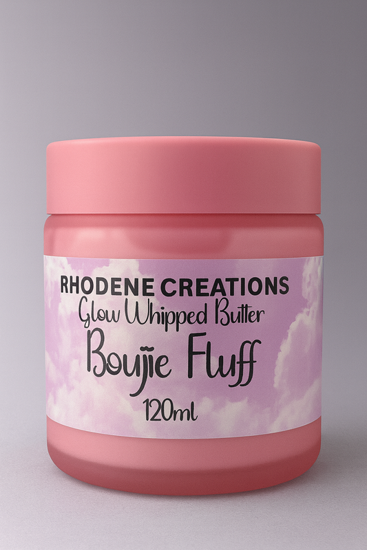 Boujie Fluff Glow whipped butter