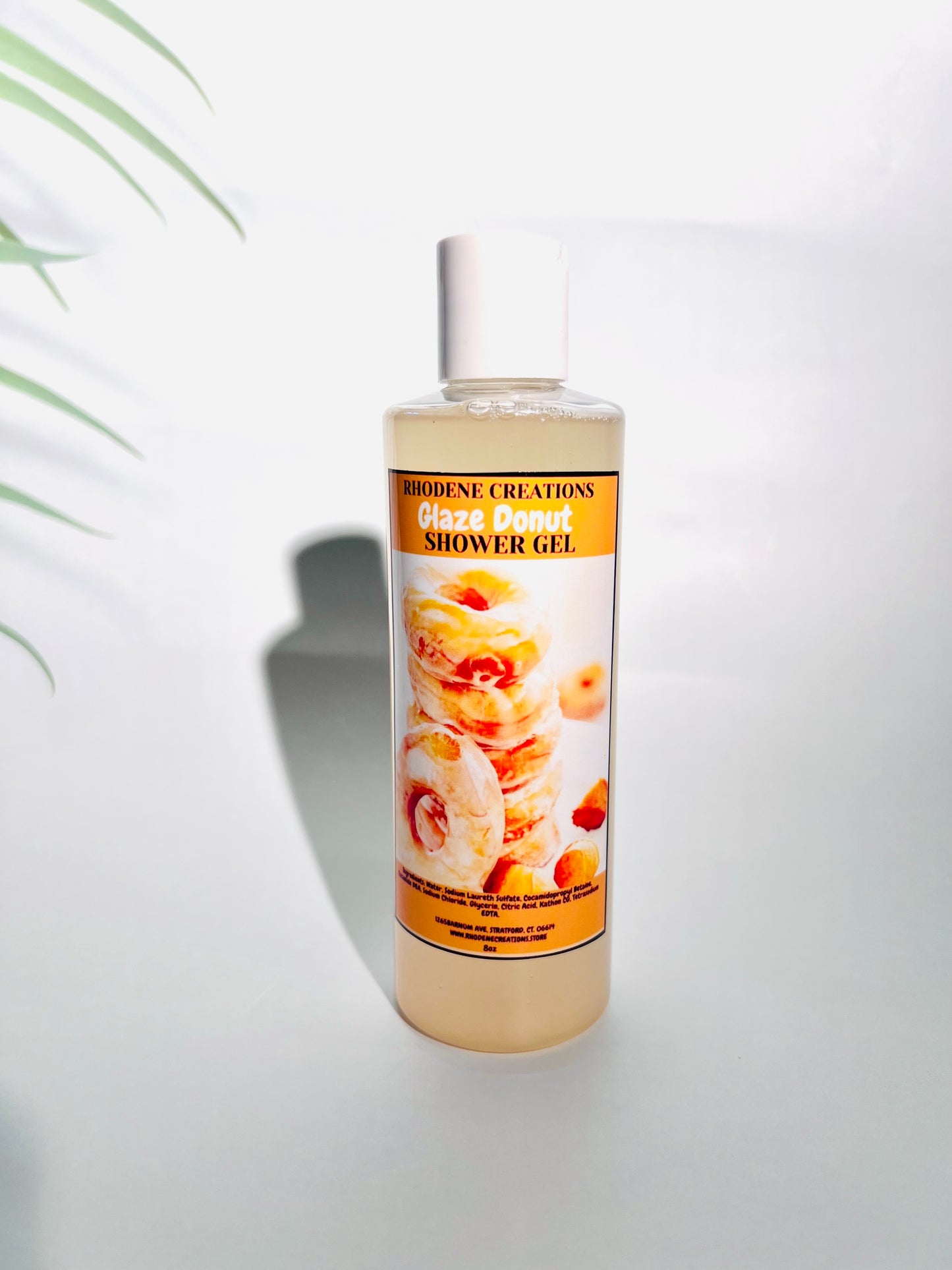 Glazed donut shower gel