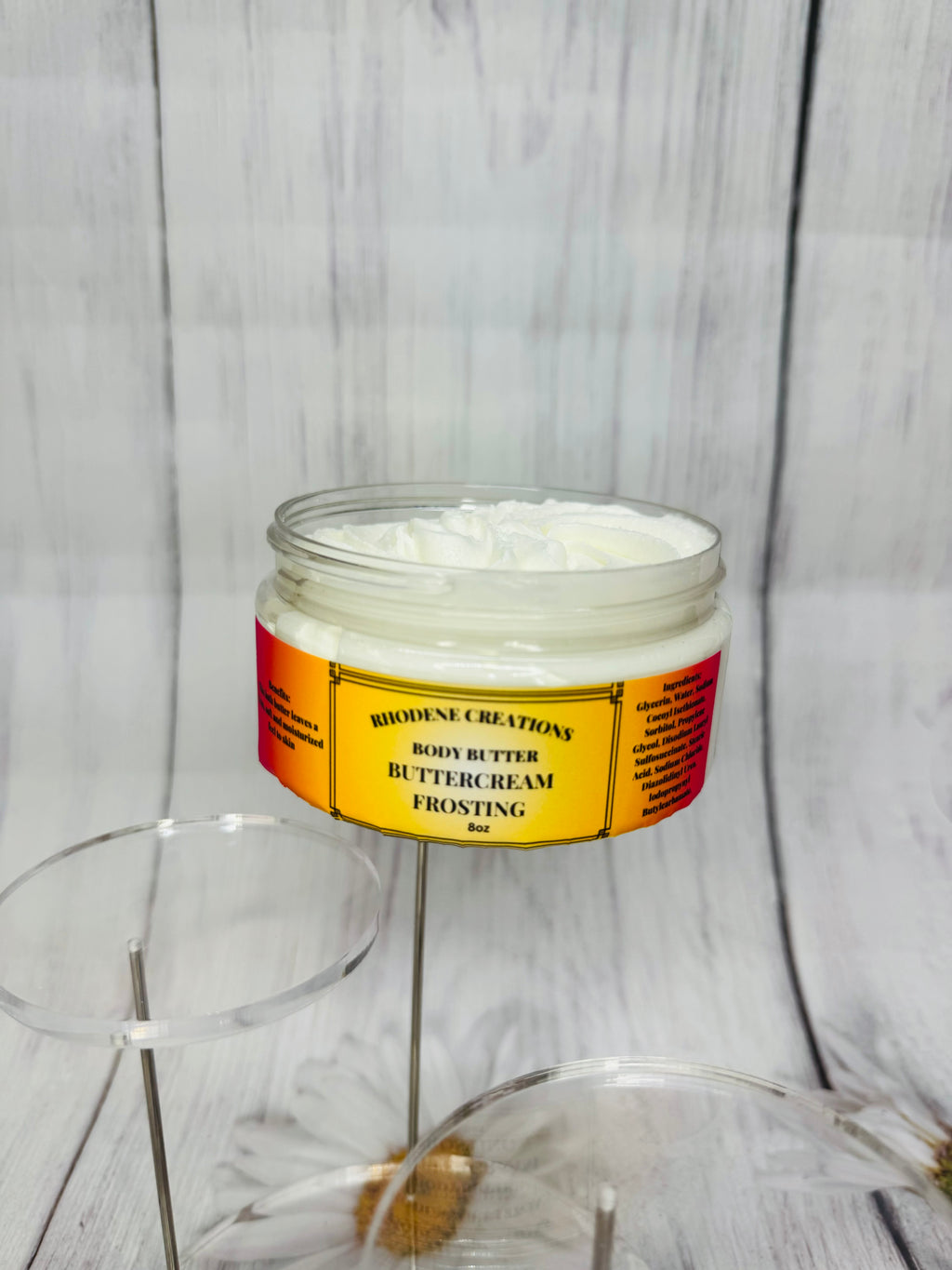 Buttercream frosting body butter