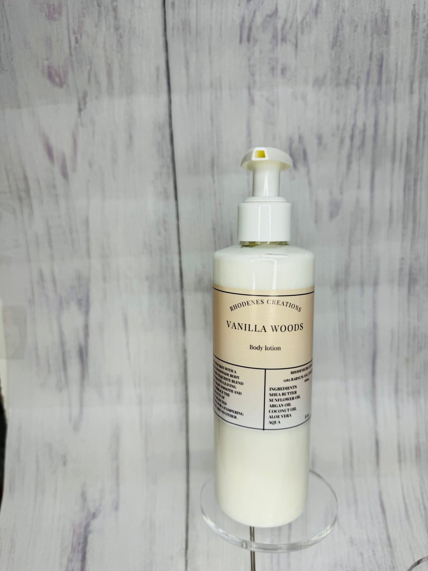 Vanilla woods body lotion