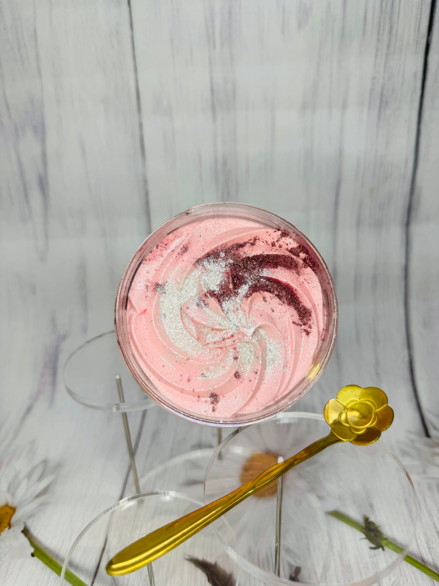 Strawberry & champagne body butter