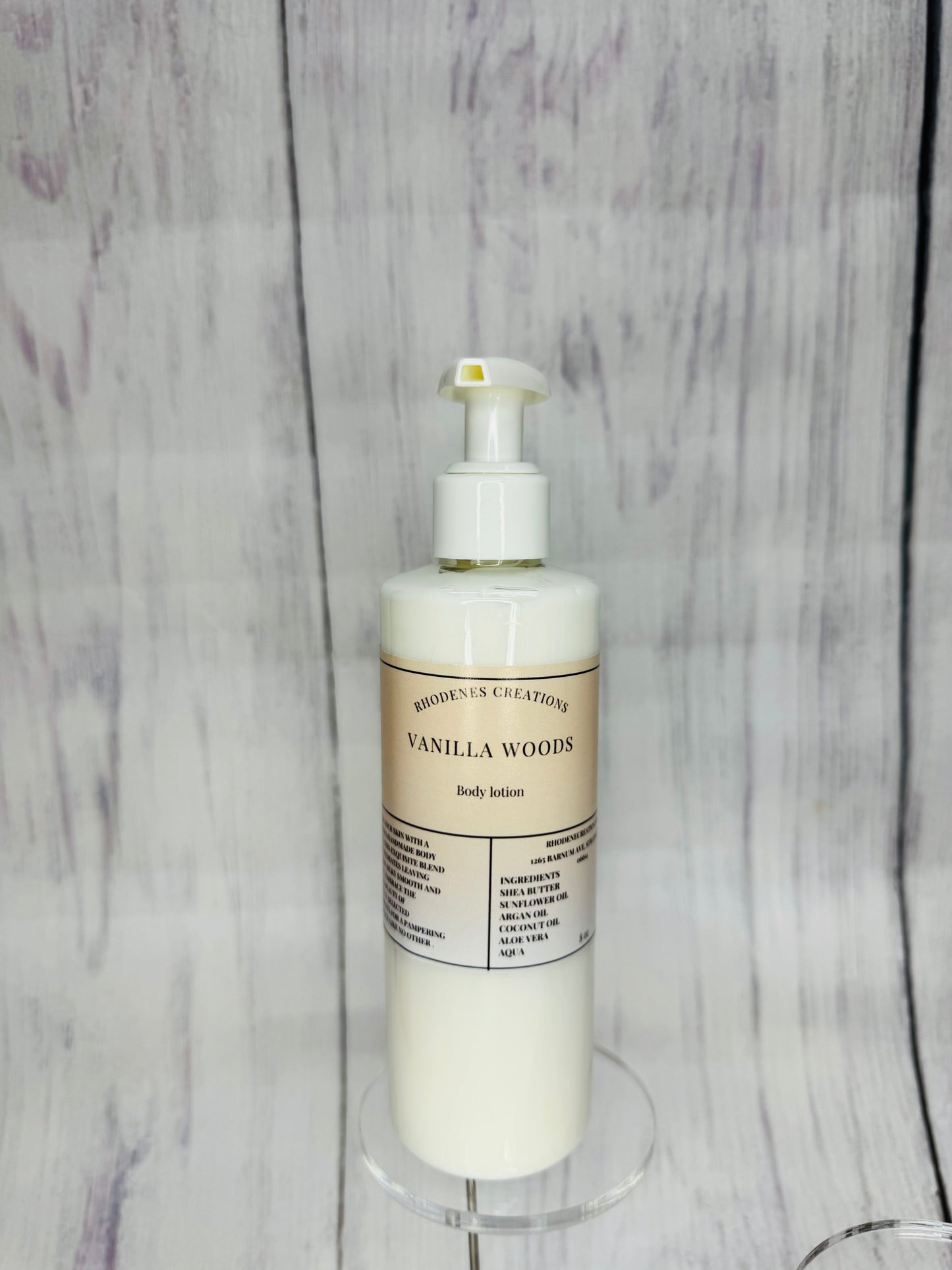 Vanilla woods body lotion