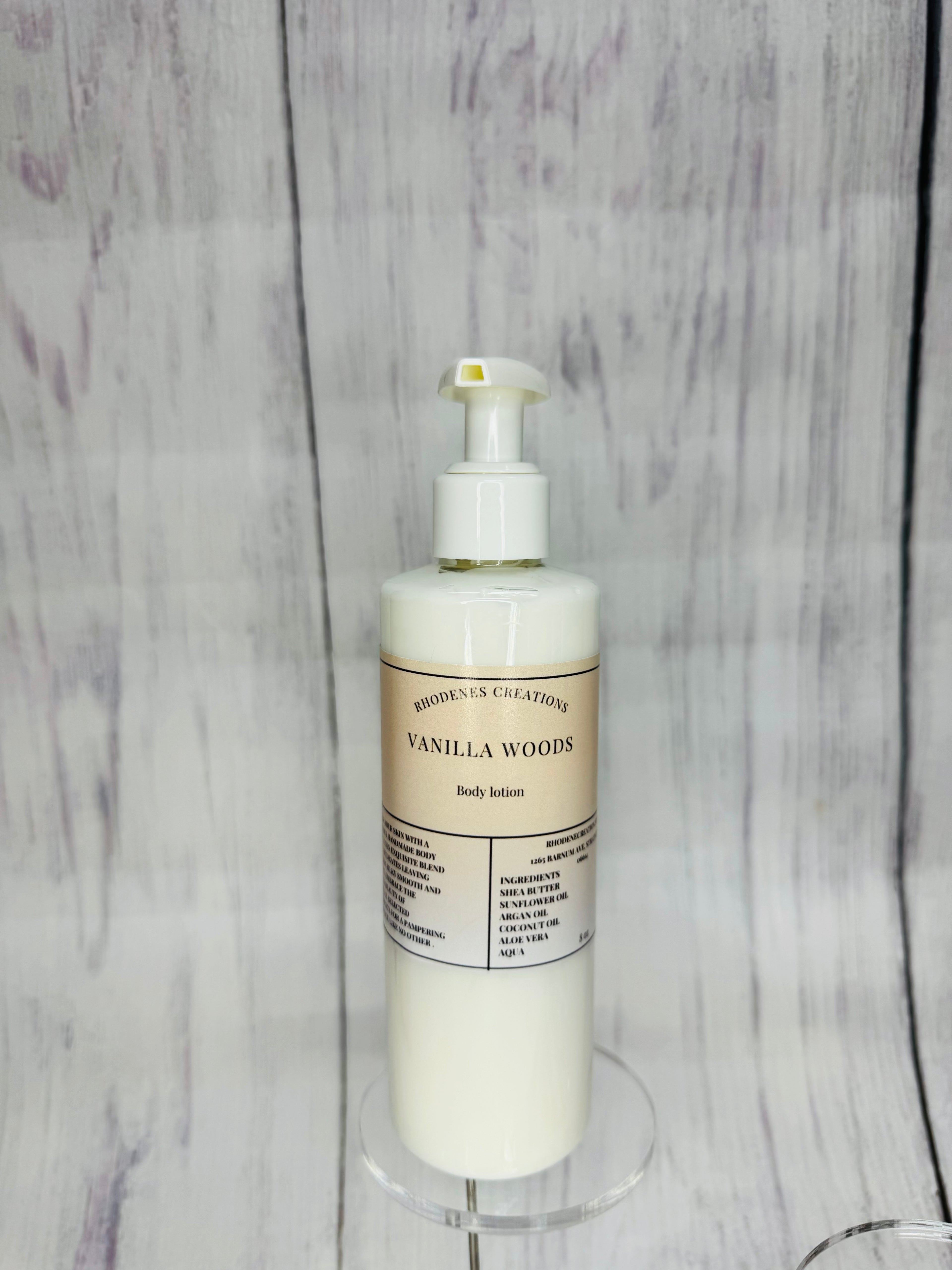 Vanilla woods body lotion