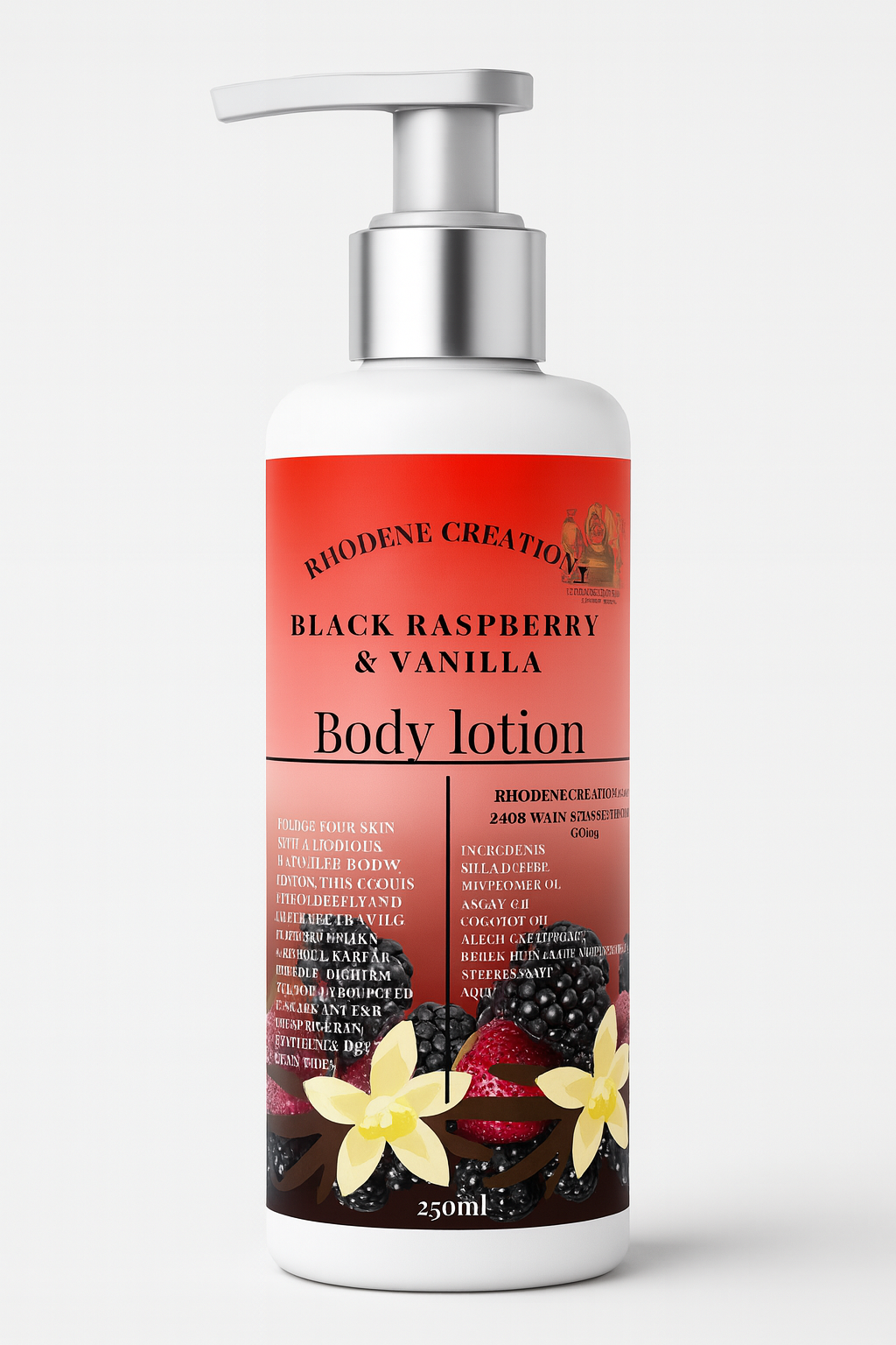 Black Raspberry body lotion
