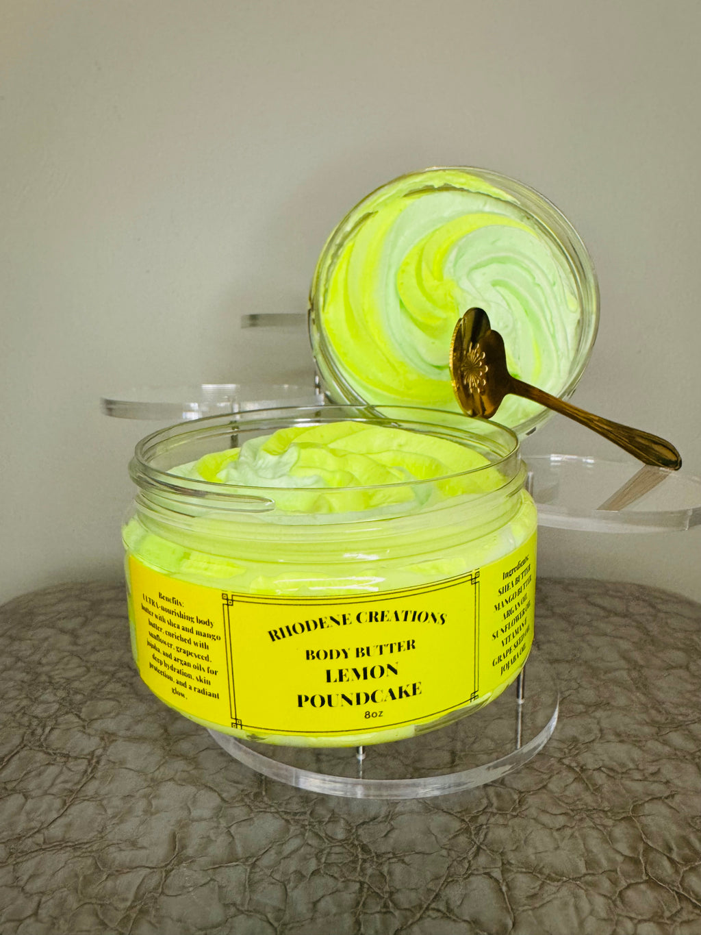 Lemon Pound Cake Body Butter