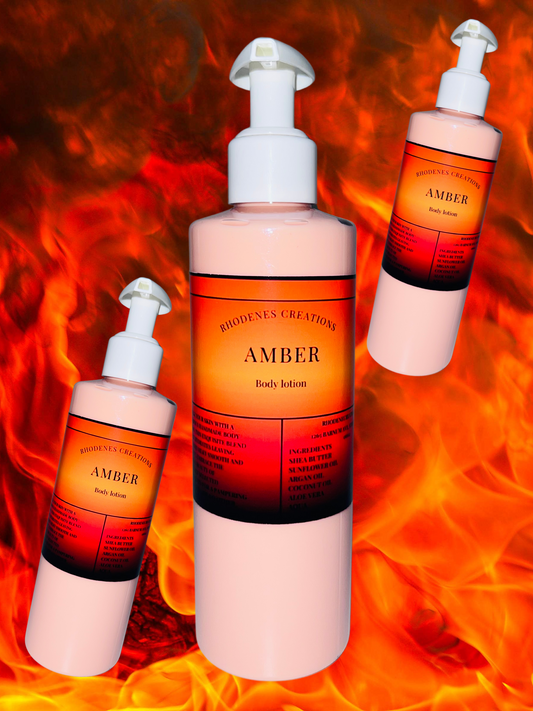 Amber Body Lotion