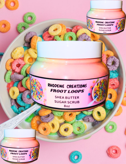 Froot loos body scrub