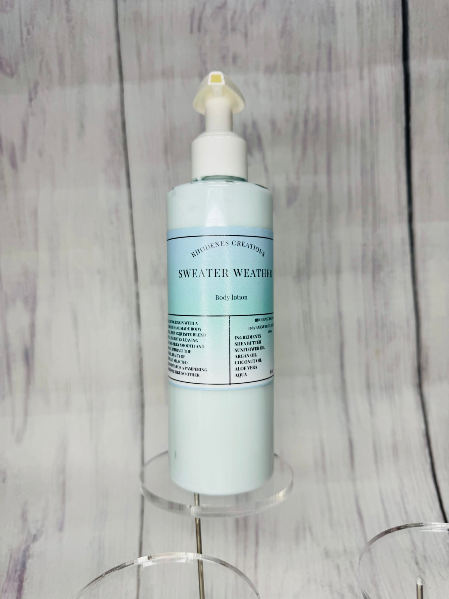 Sweater weather body lotion