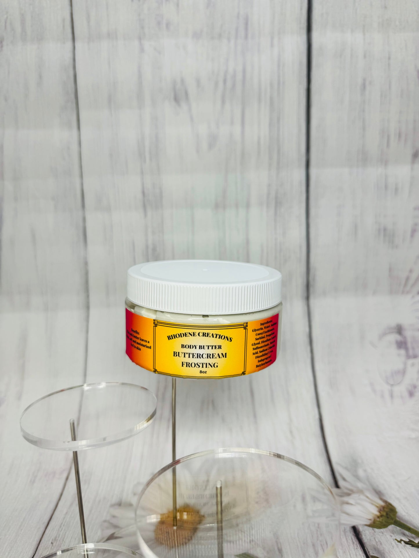 Buttercream frosting body butter