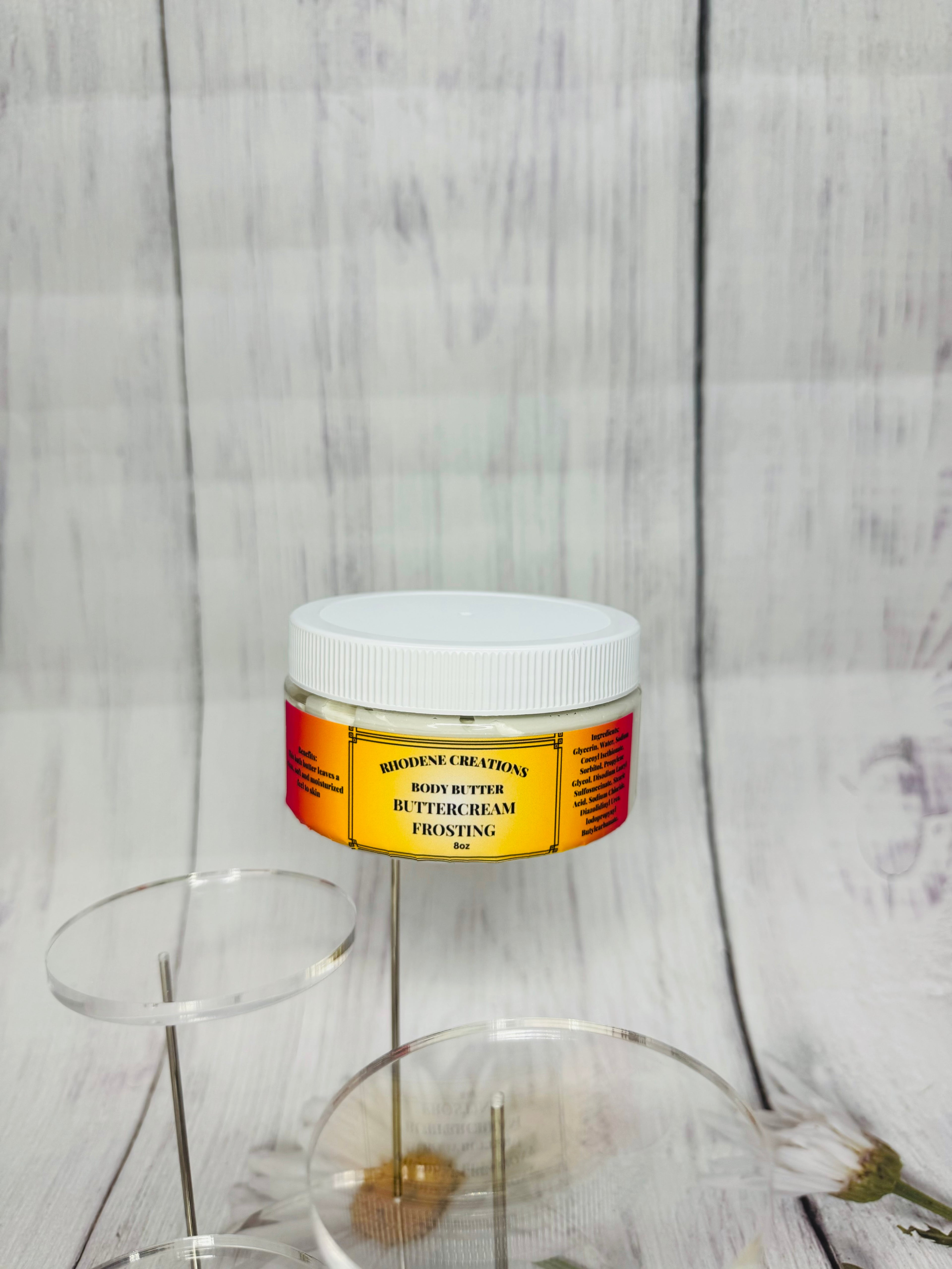 Buttercream frosting body butter