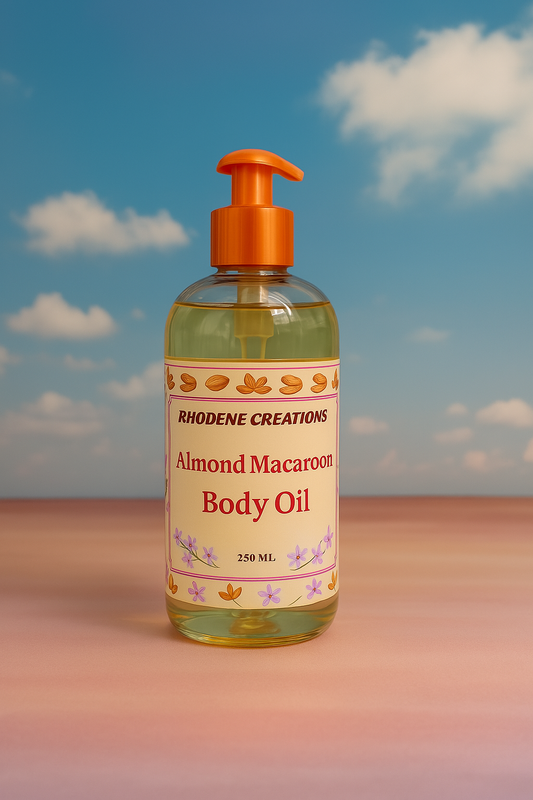 Almond macaroon body oil