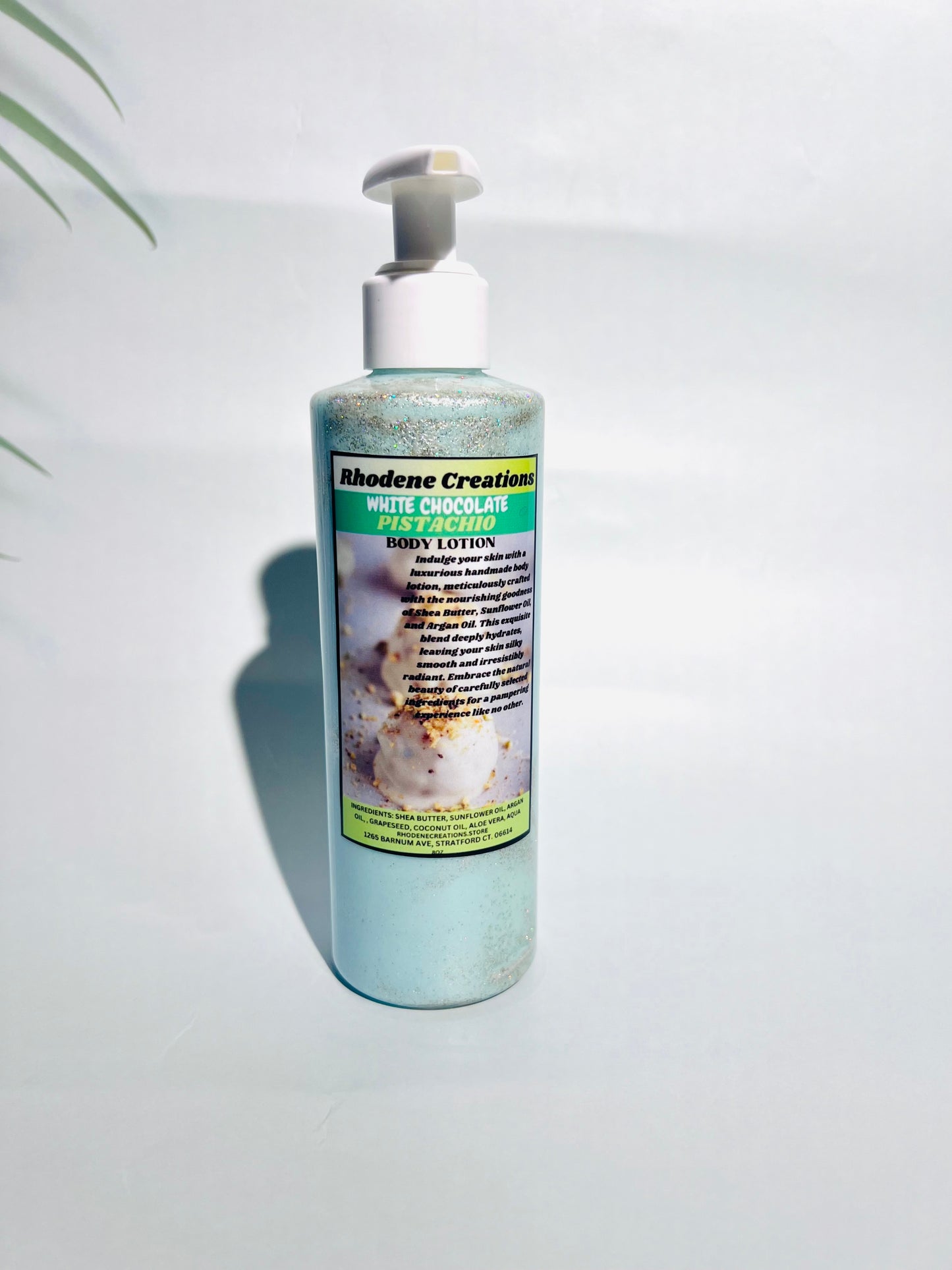 White chocolate pistachio body lotion