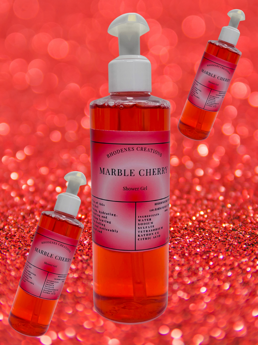 Marble Cherry Shower Gel