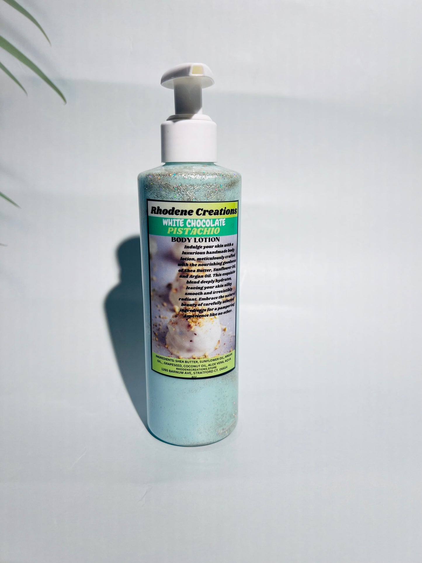 White chocolate pistachio body lotion